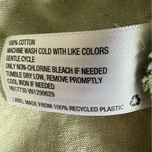 Wild Fable Women's Green Fliral Patterned Cropped Shacket Size XL - Picture 9 of 10